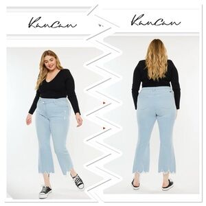 KanCan Anahi High Rise Kick Flare Jeans